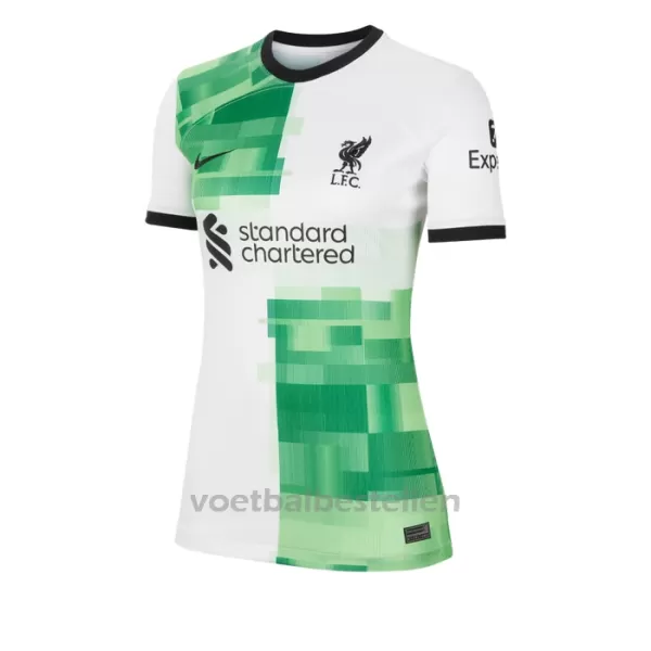 Liverpool Mohamed Salah 11 Uitshirt Vrouwen 23/24