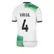 Liverpool Virgil van Dijk 4 Uitshirt 23/24