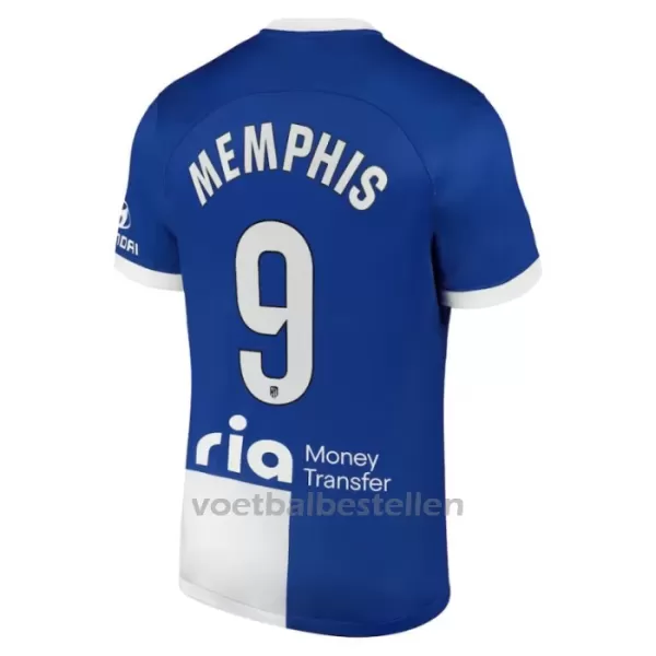 Atlético Madrid Memphis Depay 9 Uitshirt 23/24