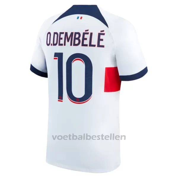 Paris Saint-Germain Ousmane Dembélé 10 Uitshirt 23/24