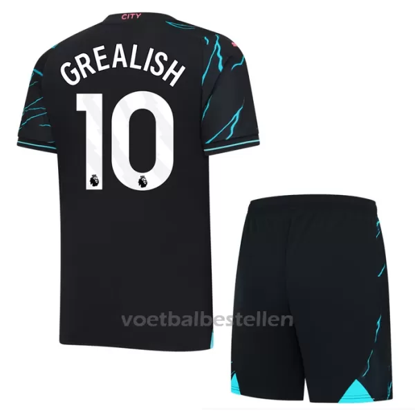 Manchester City Jack Grealish 10 Derde Tenue Kinderen 23/24