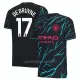 Manchester City Kevin De Bruyne 17 Derde Shirt 23/24