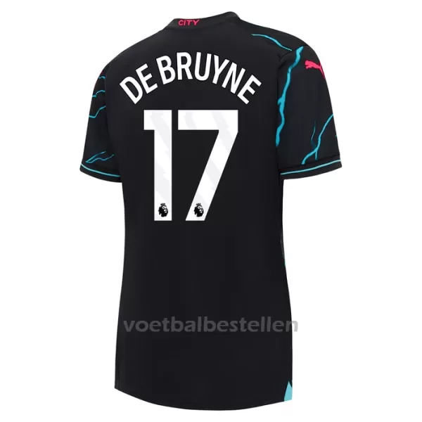 Manchester City Kevin De Bruyne 17 Derde Shirt Vrouwen 23/24