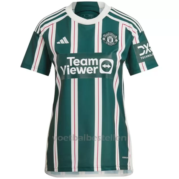 Manchester United Bruno Fernandes 8 Uitshirt Vrouwen 23/24