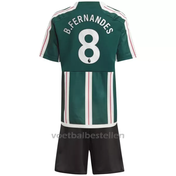 Manchester United Bruno Fernandes 8 Uittenue Kinderen 23/24