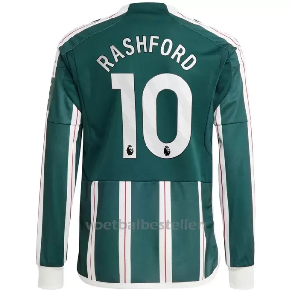 Manchester United Marcus Rashford 10 Uitshirt 23/24 Lange Mouwen