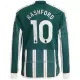 Manchester United Marcus Rashford 10 Uitshirt 23/24 Lange Mouwen