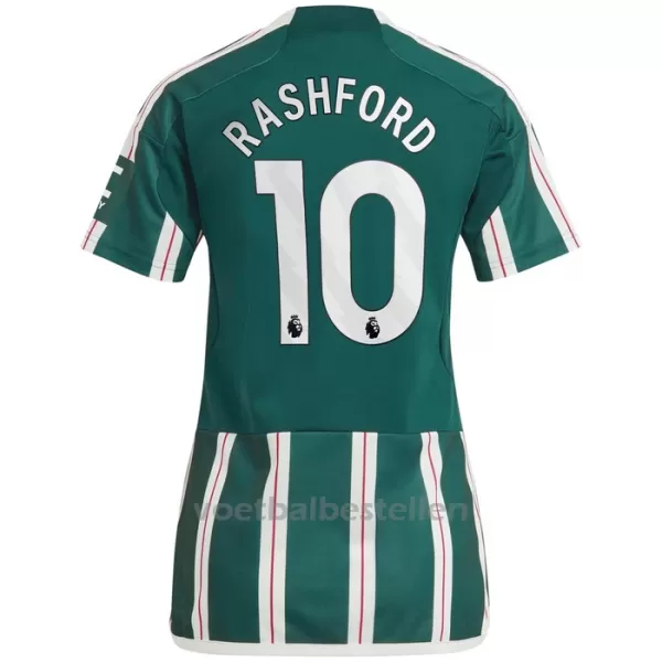 Manchester United Marcus Rashford 10 Uitshirt Vrouwen 23/24