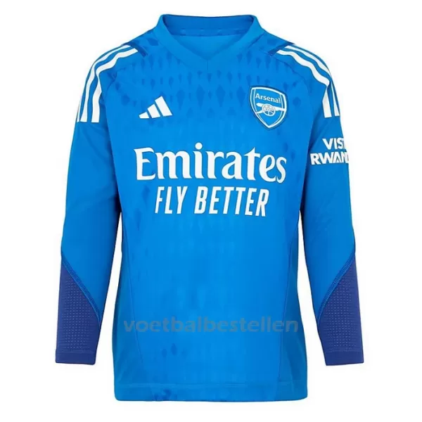 Arsenal Doelman Uitshirt 23/24 Lange Mouwen