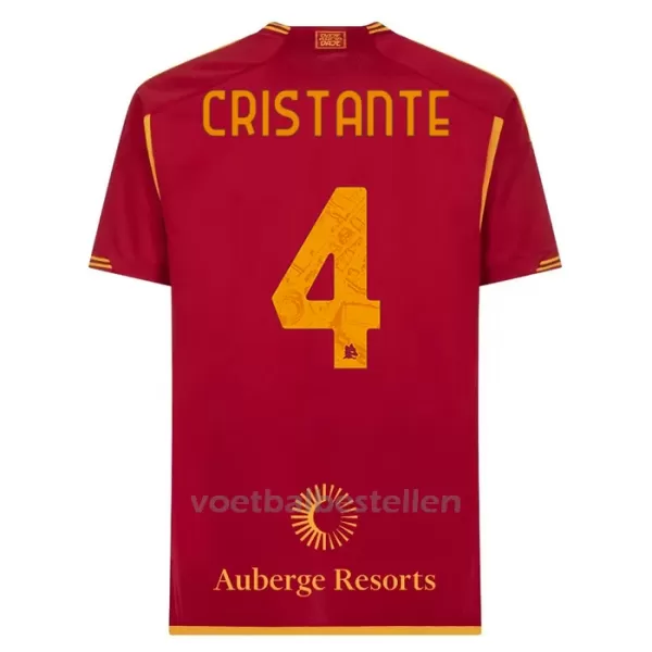 AS Roma Cristante 4 Thuisshirt 23/24