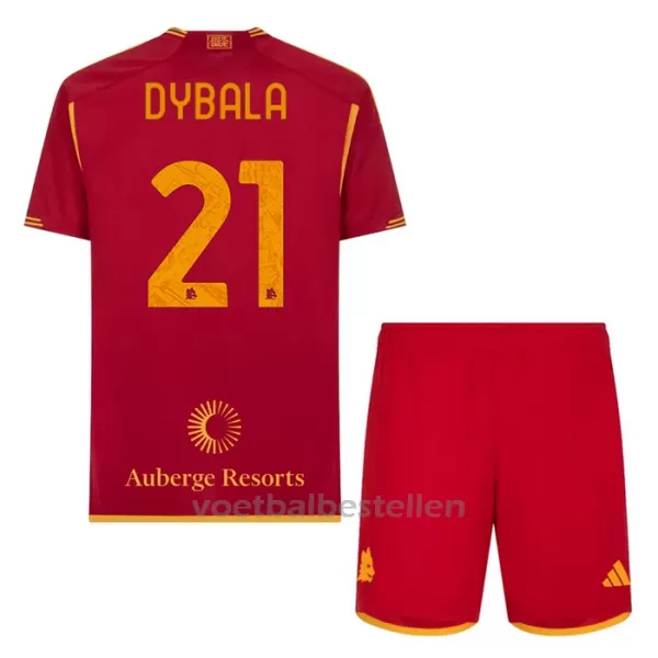 AS Roma Paulo Dybala 21 Thuistenue Kinderen 23/24