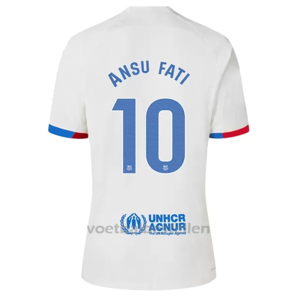 FC Barcelona Ansu Fati 10 Uitshirt 23/24