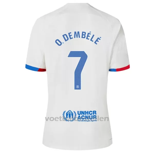 FC Barcelona Ousmane Dembélé 7 Uitshirt 23/24