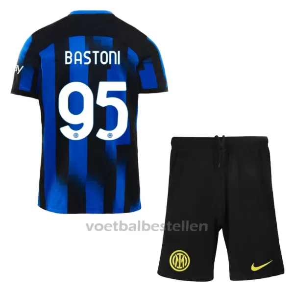 Inter Milan Bastoni 95 Thuistenue Kinderen 23/24