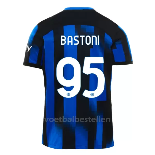 Inter Milan Bastoni 95 Thuistenue Kinderen 23/24