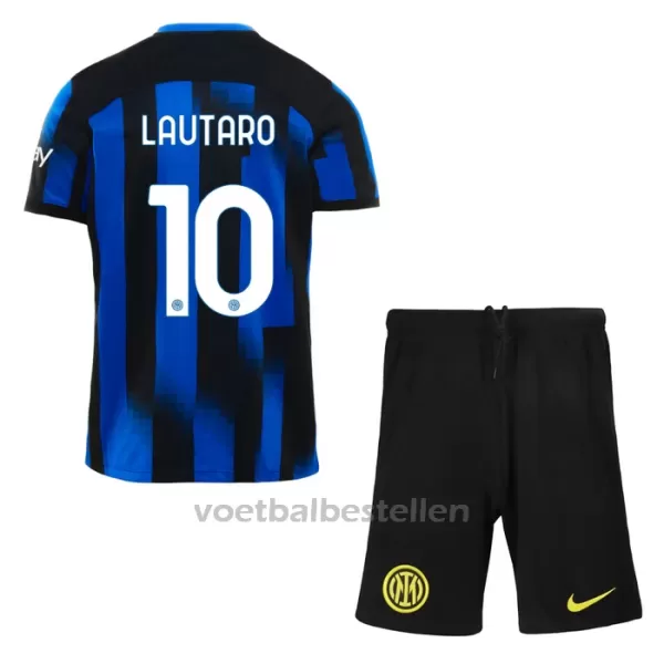 Inter Milan Lautaro Martínez 10 Thuistenue Kinderen 23/24