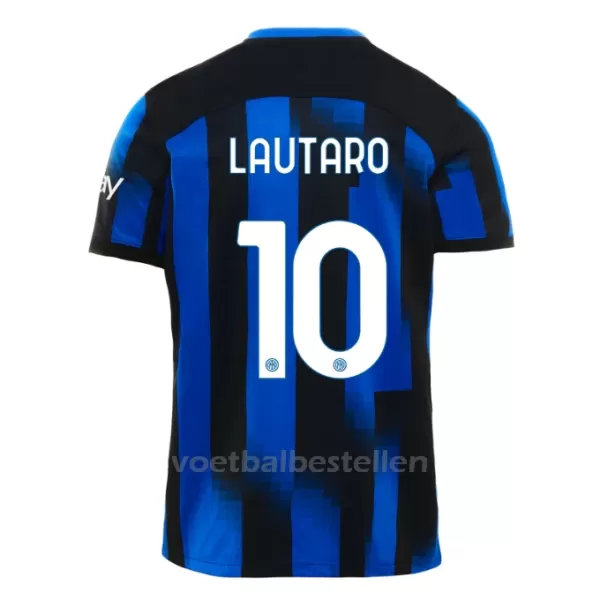 Inter Milan Lautaro Martínez 10 Thuistenue Kinderen 23/24