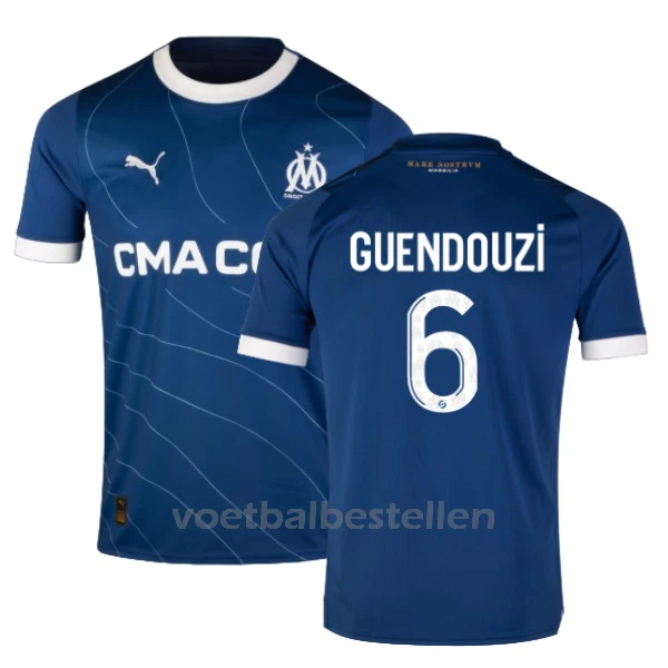 Olympique de Marseille GUENDOUZI 6 Uitshirt 23/24