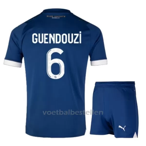 Olympique de Marseille GUENDOUZI 6 Uittenue Kinderen 23/24