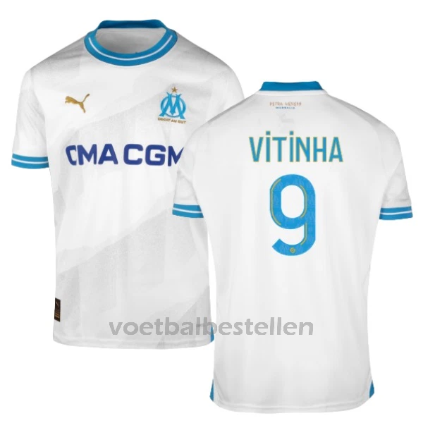 Olympique de Marseille VITINHA 9 Thuisshirt 23/24