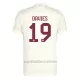 FC Bayern München Alphonso Davies 19 Champions League Derde Shirt 23/24