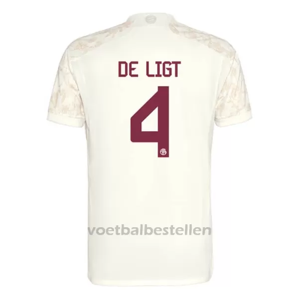 FC Bayern München Matthijs de Ligt 4 Champions League Derde Shirt 23/24