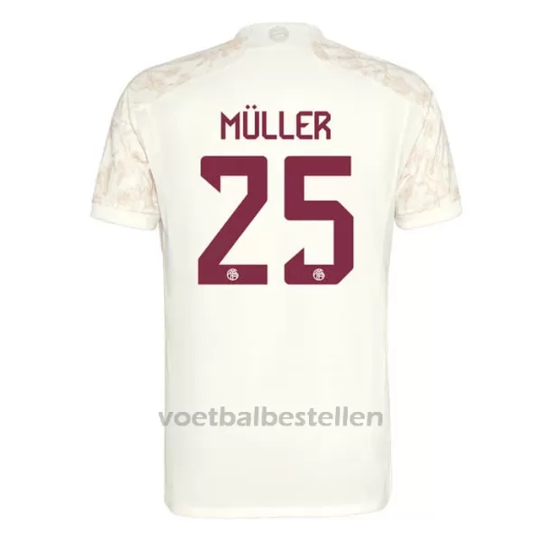 FC Bayern München Thomas Müller 25 Champions League Derde Shirt 23/24