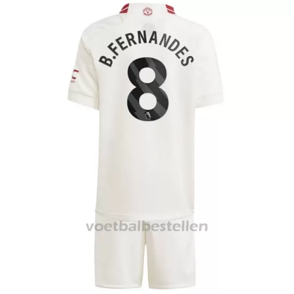 Manchester United Bruno Fernandes 8 Derde Tenue Kinderen 23/24