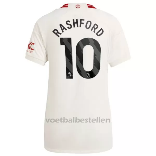 Manchester United Marcus Rashford 10 Derde Shirt Vrouwen 23/24