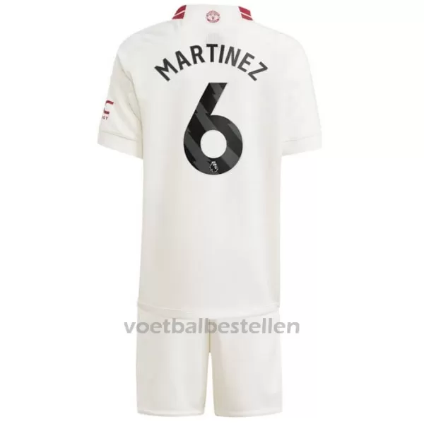 Manchester United Martinez 6 Derde Tenue Kinderen 23/24