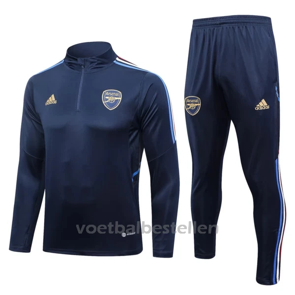 Arsenal Trainings Sweatshirt Pak 23/24 Blauw