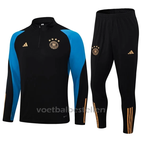 Duitsland Trainings Sweatshirt Pak 23/24 Zwart