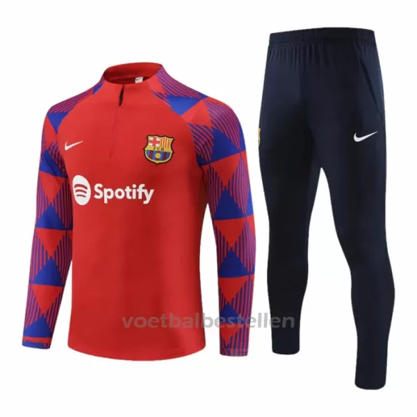 FC Barcelona Trainings Sweatshirt Pak 23/24 Rood