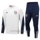 Italië Trainings Sweatshirt Pak 23/24 Wit