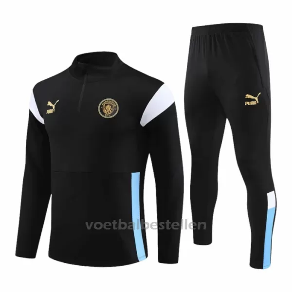 Manchester City Trainings Sweatshirt Pak 23/24 Zwart