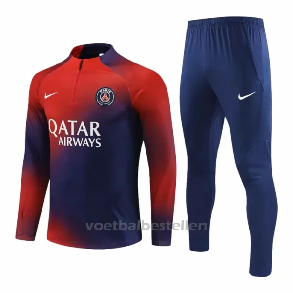 Paris Saint-Germain Trainings Sweatshirt Pak 23/24 Rood