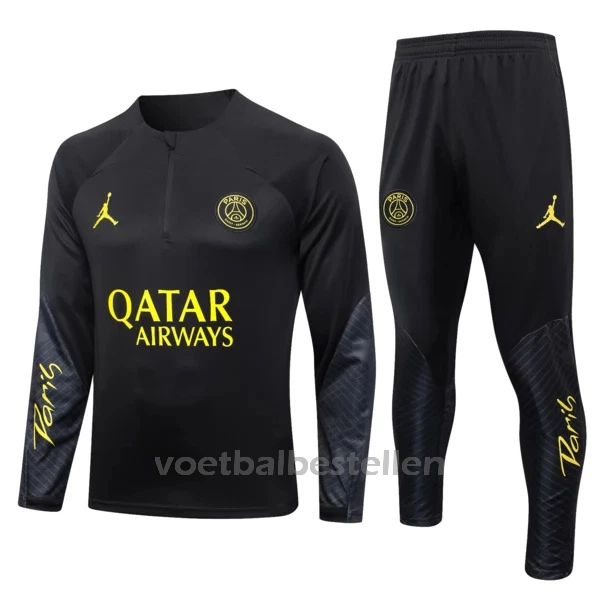 Paris Saint-Germain Trainings Sweatshirt Pak 23/24 Zwart