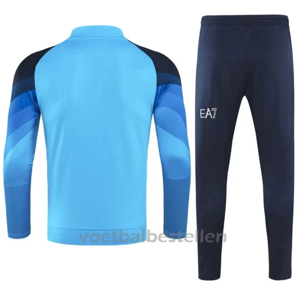 SSC Napoli Trainings Sweatshirt Pak 23/24 Blauw