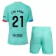 FC Barcelona Frenkie de Jong 21 Derde Tenue Kinderen 23/24