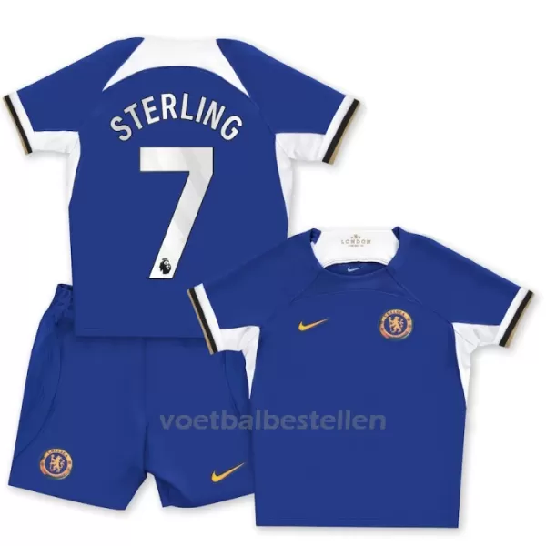 Chelsea Raheem Sterling 7 Thuistenue Kinderen 23/24