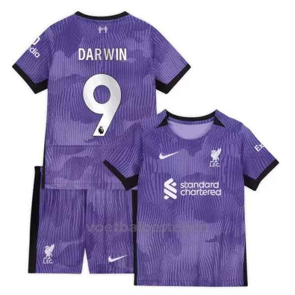 Liverpool Darwin Núñez 9 Derde Tenue Kinderen 23/24