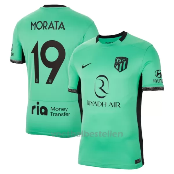 Atlético Madrid Alvaro Morata 19 Derde Shirt 23/24