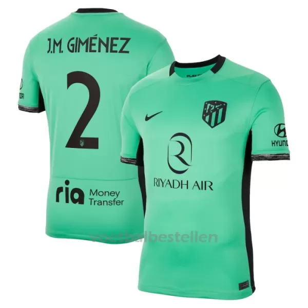 Atlético Madrid JM Santiago Gimenez 2 Derde Shirt 23/24