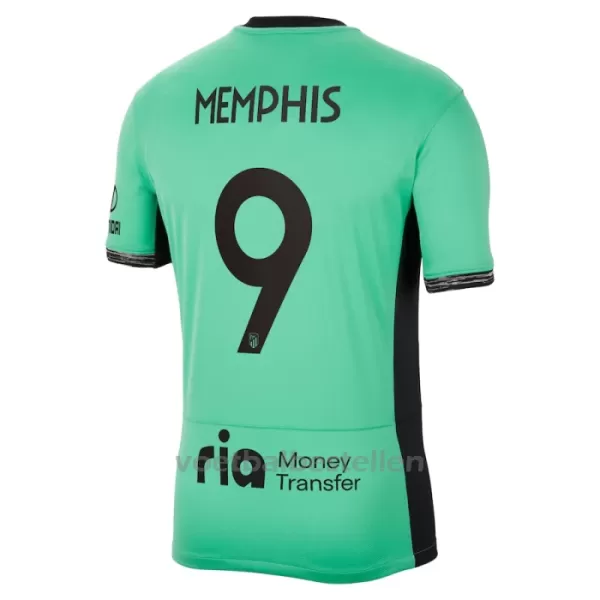 Atlético Madrid Memphis Depay 9 Derde Shirt 23/24