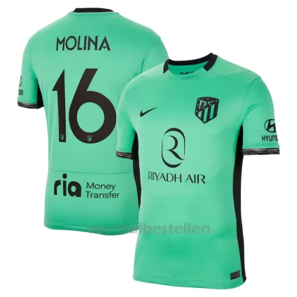 Atlético Madrid Molina 16 Derde Shirt 23/24