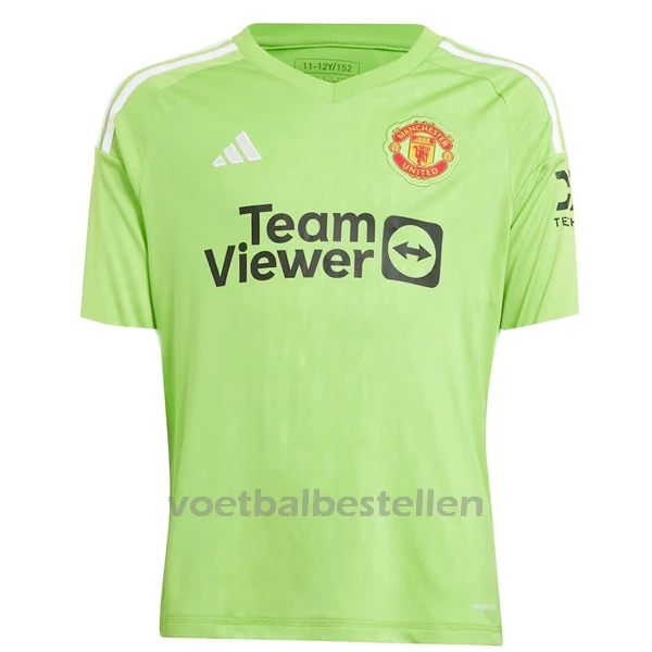 Manchester United Doelman Thuistenue Kinderen 23/24