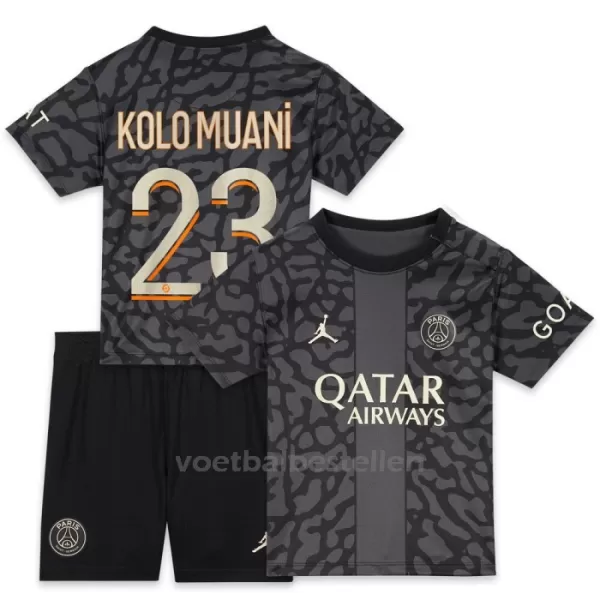 Paris Saint-Germain Kolo Muani 23 Derde Tenue Kinderen 23/24