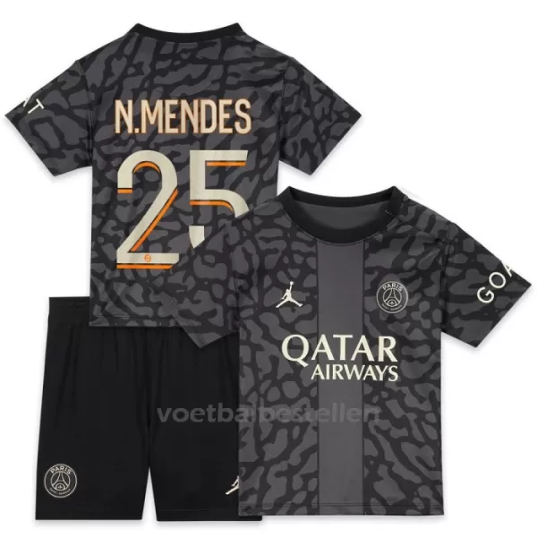 Paris Saint-Germain N.Mendes 25 Derde Tenue Kinderen 23/24