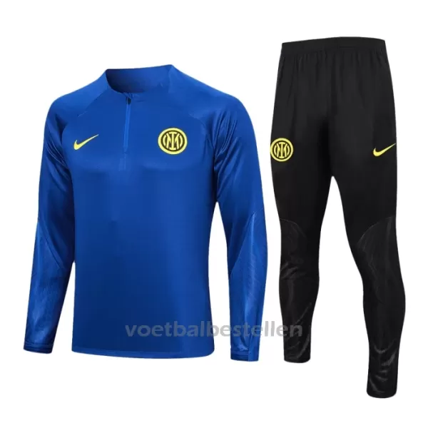 Inter Milan Trainingssweaterset 23/24 Blauw