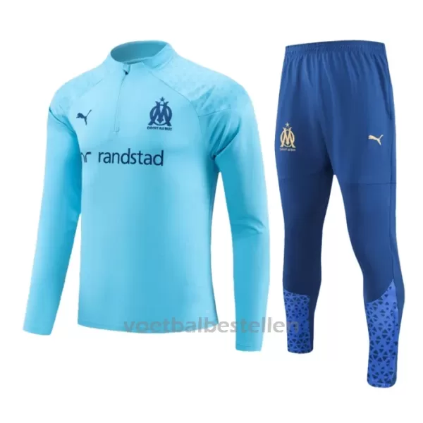 Olympique de Marseille Trainingssweaterset 23/24 Blauw